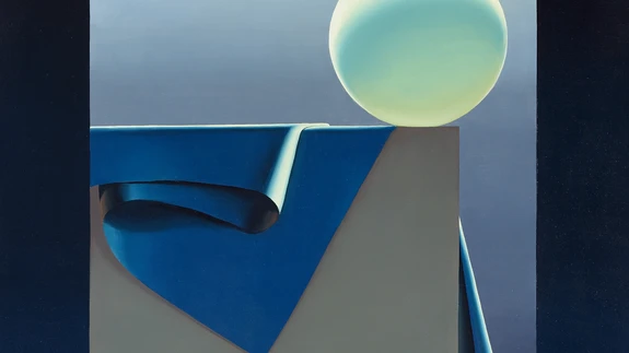 Mari Kurismaa (1960). "Natüürmort keraga". 1978. Õli, lõuend. Eesti Kunstimuuseum