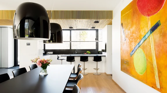 Rein Kelpmani taies püüab interjööris kohe pilku.