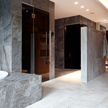 Avardatud saunakompleksi mahub peale leiliruumi ja duši nüüd ka mullivann.