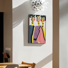 Moegraafika Aet Pieli kujundatud eramus Merirahus.