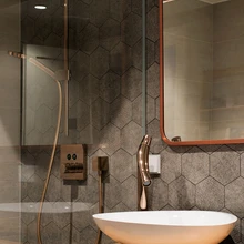 Philippe Starcki vasetooni segistid Axor Organic ehivad vannituba.