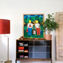 Kogu maja sisustuses kohtab põnevaid kujunduselemente: mänguasju, kunstiteoseid, tarbekunsti jne.