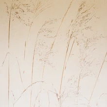 Õrn kõrkjamotiiv toob looduse akna tagant tuppa sisse