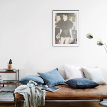 Korteriperenaine hindab tagasihoidlikke toone, nagu sinine ja hall.